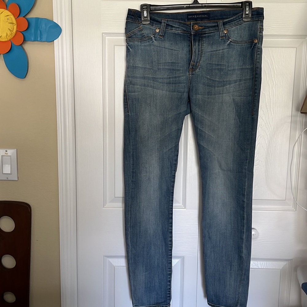 Rock & Republic Kashmiere jeans, size 14M, worn once